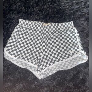 Checkered Hollister shorts